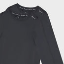 Youth Compression Long Sleeve Shirt Small - Black