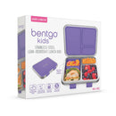 Leakproof 3-Compartment Bento-Style Lunch Box - Purple