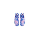 Junior Girls' Bootie Water Shoe - Blue/Pink Palm M