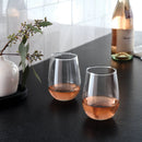 15oz 6pk Stemless Hutton Wine Glasses