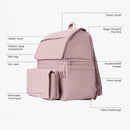 The Ultimate Diaper Backpack - Atlas Pink
