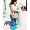 Moby Stowaway Bath Toy Bucket - Gray