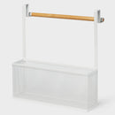 Punched Metal Over the Door Kitchen Cabinet Organizer