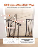 Adjustable Baby Gate - Black