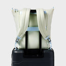 Faux Neoprene Tote Backpack - Ice Blue