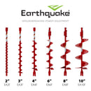Earthquake E43 35064 8 in. 2-Cycle 43 cc Auger Powerhead