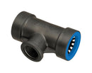 Orbit Blu-Lock 3/4 in. Push X 1/2 in. D FPT Tee Connector, Pack of 15