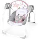 Portable Baby Swing - Pink