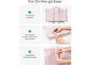 Garment Bag for Travel - Dark Pink