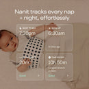 Nanit Pro Smart Baby Monitor & Wall Mount - White
