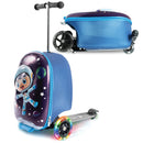 3-D Hardside Astronaut Boy Scooter Luggage - Space Boy