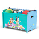 Bluey Toy Box with Retractable Fabric Top