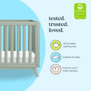 Otto 3-in-1 Convertible Crib - Light Sage