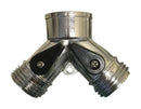 Rugg 3/4 in. Zinc Threaded Male Y-Hose Connector with Shut Offs, Pack of 30