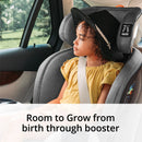 OneFit ClearTex All-in-One Convertible Car Seat - Slate