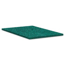 Boardwalk Heavy-Duty Scour Pad, Green, 6 X 9, 15/Carton - BWK186