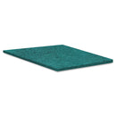 Boardwalk Medium Duty Scour Pad, Green, 6 X 9, 20/Carton - BWK196