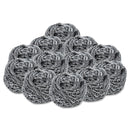 Boardwalk Stainless Steel Scrubber, 2 1/2 X 2 3/4, Steel Gray, 12/Carton - BWK50