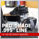 Toro 60V MAX 14 in.- 16 in. Brushless String Trimmer with 2.5Ah Battery (51830)