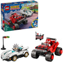 LEGO® Sonic the Hedgehog™ Silver’s Car vs. Knuckles’ Monster Truck - 77118