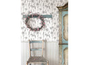 Maisey Peel and Stick Wallpaper Black: Self-Adhesive Vinyl, Abstract Pattern, 30.8 Sq Ft