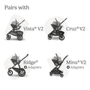 Lightweight Infant Car Seat with Base and Load Leg