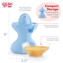 Electric Citrus Juicer with Easy Pour Spout - Blue