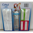 22oz. BPA-Free Plastic Water Bottle With Comfort Blue Grip Lid Plus 8 Zero Sugar Sip Cartridges