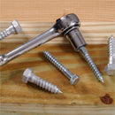 HILLMAN 5/8 in. X 2-1/2 in. L Hex Zinc-Plated Steel Lag Screw 25 pk