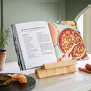 Wood Cookbook/Tablet Holder - Brown