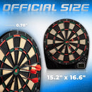Electronic Soft Tip Dartboard Set - 13.5"