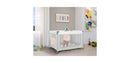 Zodiak Portable Playard in Cool Gray
