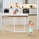 80" Extra Wide Baby Gate - White