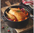 Cast Iron Round Cocotte - Matte Black