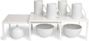 Expandable Kitchen Storage Shelf With Premium Wood Accents