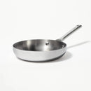 8-Inch Stainless Steel Frypan - Silver