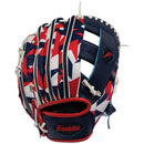 Digital Teeball Gloves Right Hand Throw - Navy/Red