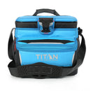 Titan by Arctic Zone 16 Can Zipperless Soft Sided Cooler - Blue Flame: 10.5-Quart TPE & PEVA