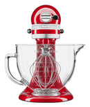 5-Quart Tilt-Head Glass Bowl - Clear