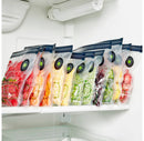Reusable Vacuum Zipper Bags - Grey - 10 Count