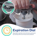 Baby Formula Mixer and Breast Milk Storage Pitcher