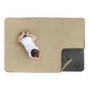 Baby Play Mat with Soft Washable Cover - Taupe