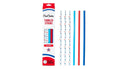 6-Pack 40oz Americana Pattern Reusable Straws