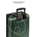 Hardside Carry On Spinner Suitcase - Verdun Green