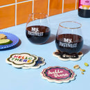 Stoneware Coaster Set
