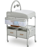 Portable Baby Changing Table with 2 Storage Baskets.