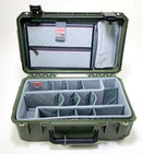 SKB iSeries 2011-7-7MT  2011-7 GREEN W/Think TANK DIV & LId ORG