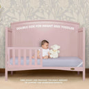 Breathable Fiber Crib and Toddler Mattress - Periwinkle