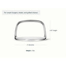 6" Grill Press - Stainless Steel