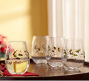 Winterberry Stemless Wine Glasses Set of 4